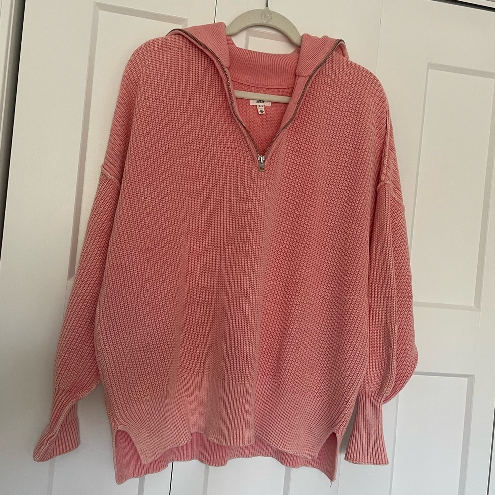 Aerie Quarter Zip Sweater